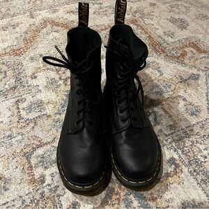 Dr. Martens Black Combat Boots